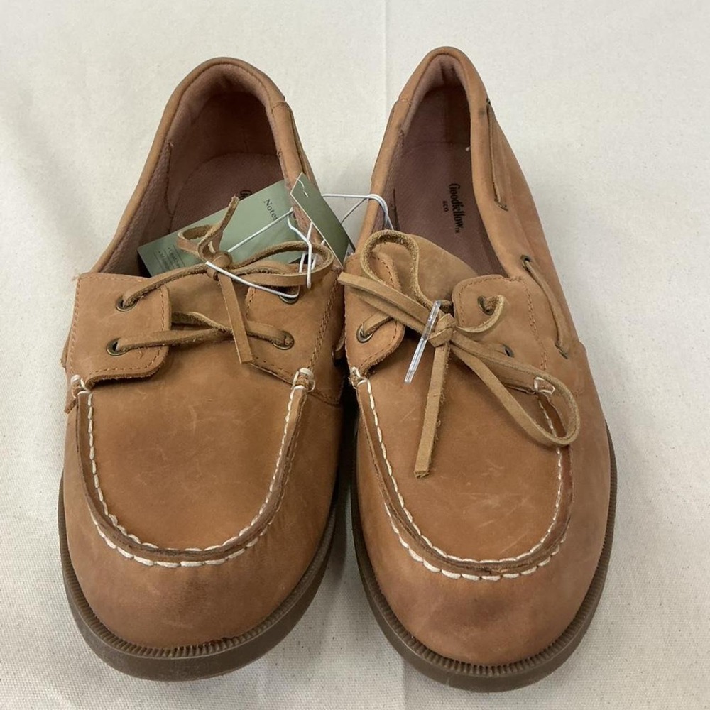 Classic brown boat shoes from Goodfellow‎ & Co.